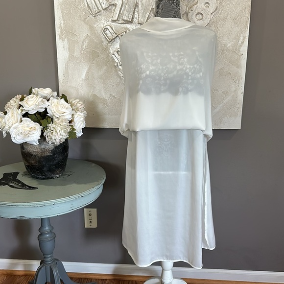 Venus Black Lace Overlay Dress Size 12 - Picture 9 of 16